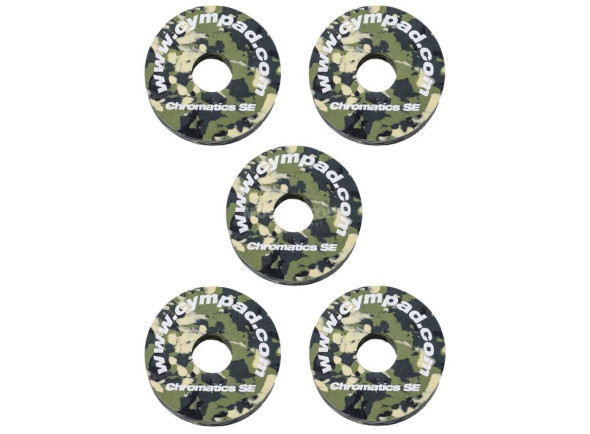 Cympad Optimizer Chromatics set Camouflage Ø 40/15mm(5-pieces) Cympad Optimizer Chromatics set Camouflage Ø 40/15mm(5-pieces)